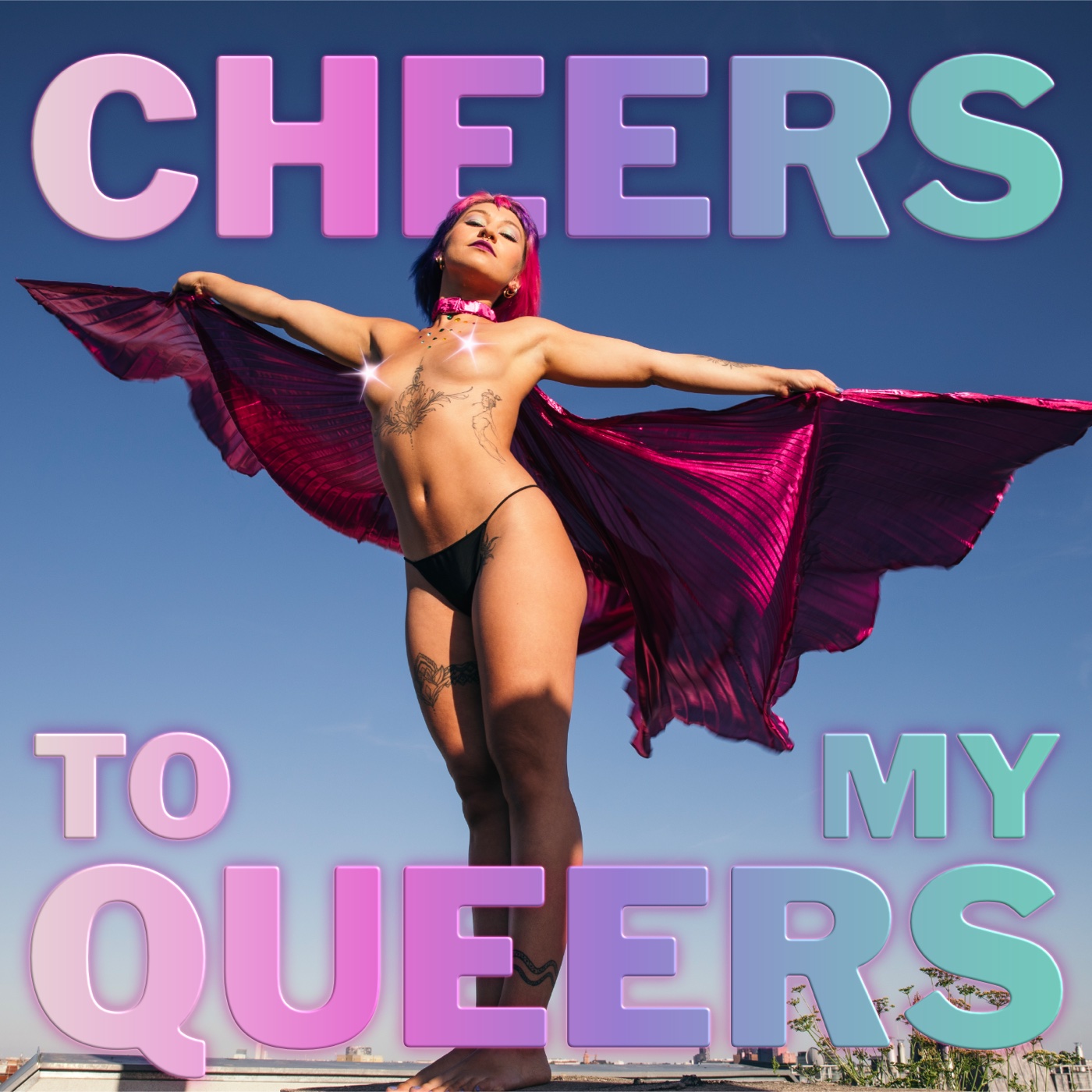 Cover der Single Cheers To My Queers von RawCat